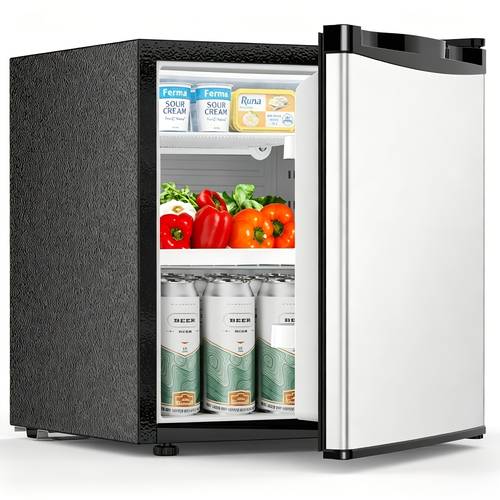 mini fridge with freezer rated 1 6 cu ft small upright refrigerator with removable shelves 7 adjustable thermostat for bedroom apartment