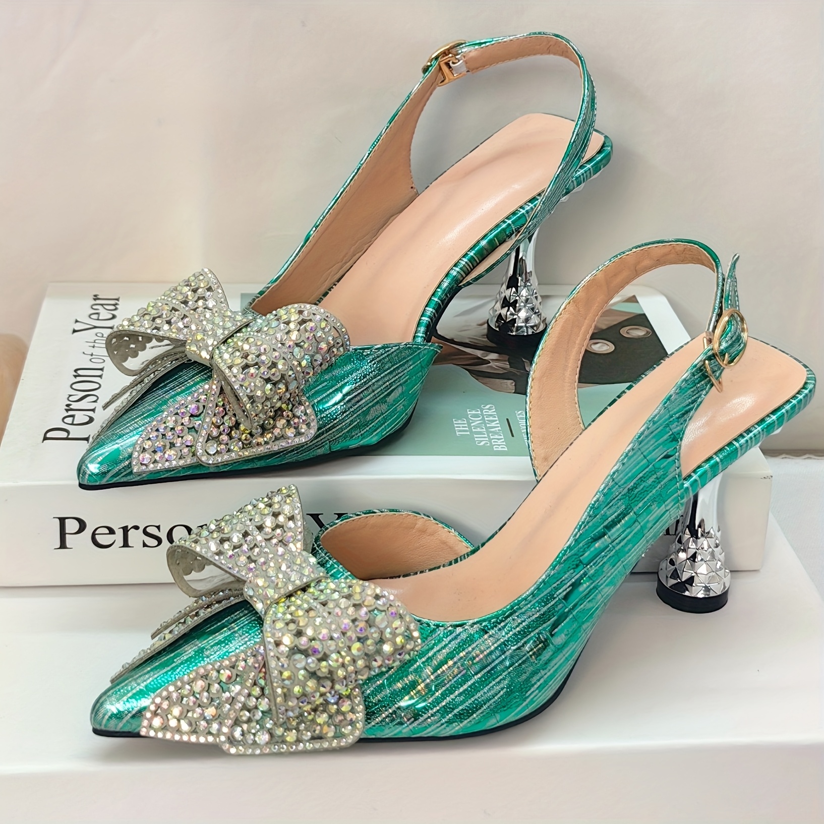 elegante rote samt high heels strass schleife spitze Temu Germany