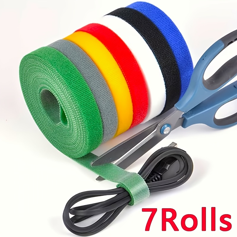 106pcs Nylon Fabric Fastening Tapes & Cord Labels Set