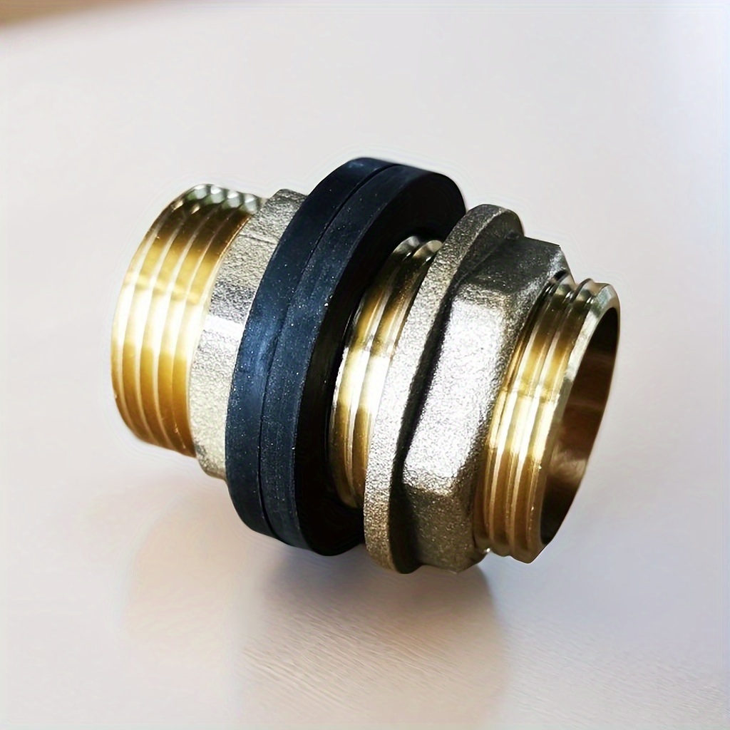 Universal Metal Double headed Brass Water Tank Connector - Temu