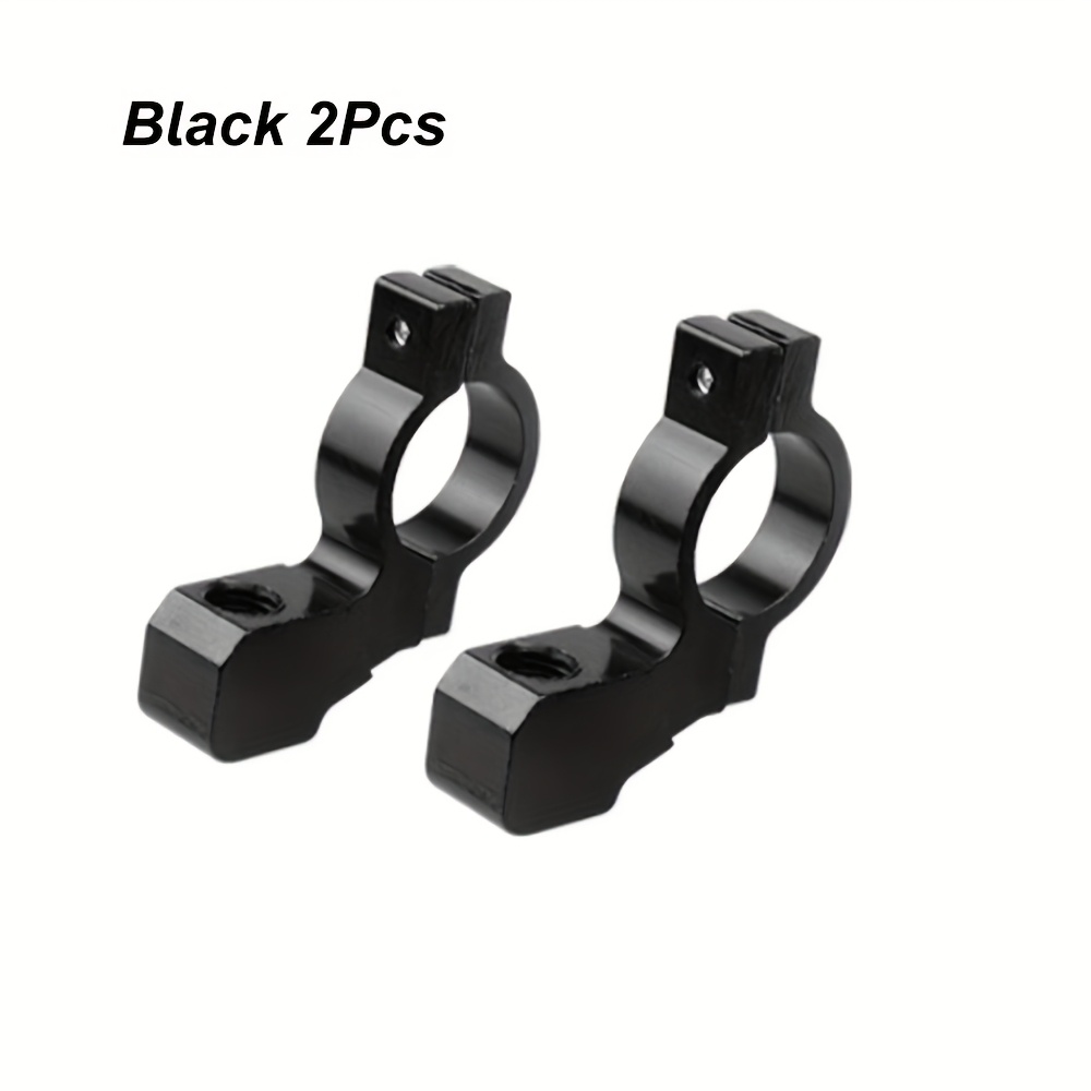 TEMU 2pcs Motorcycle Rearview Mirror Fixed Seat, Electric Motorcycle Rearview Mirror Socket, Motorcycle Modification Additions, Reverse Mirror Base
