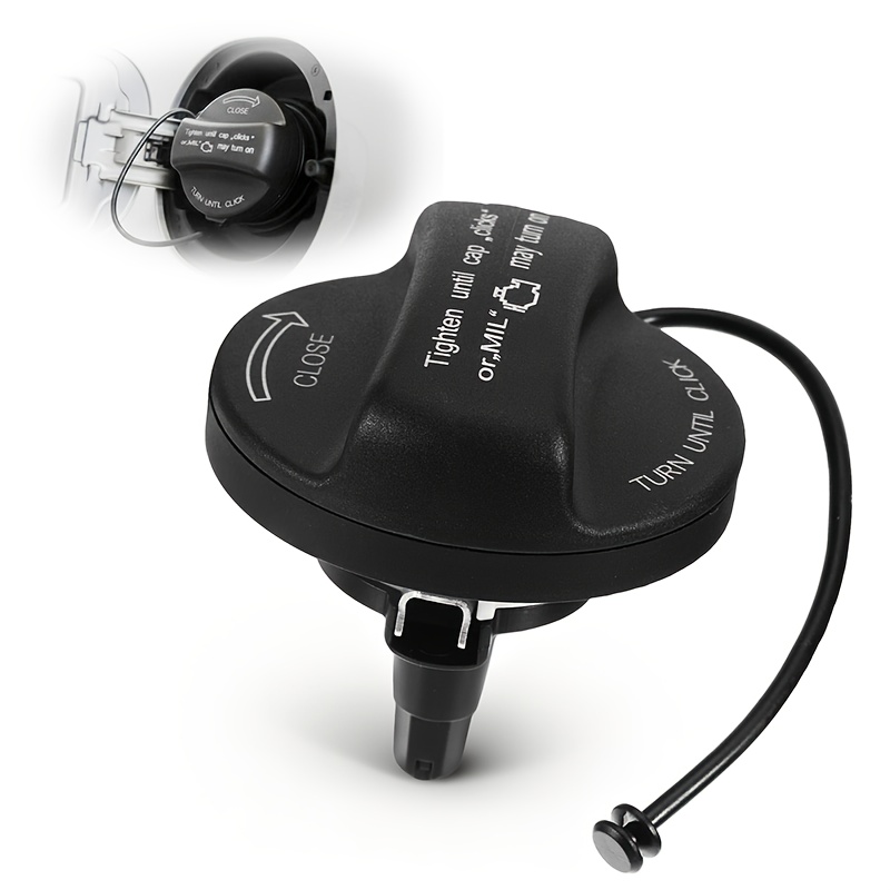 TEMU 1 Fuel Cap With Retaining Strap, Fuel Cap Car Fuel Cap E39 E46 E60 E61 E84 E87 E90 E91 E92 F10 F20 F30 F31, R55 R56 R57 F56 Car Fuel Cap