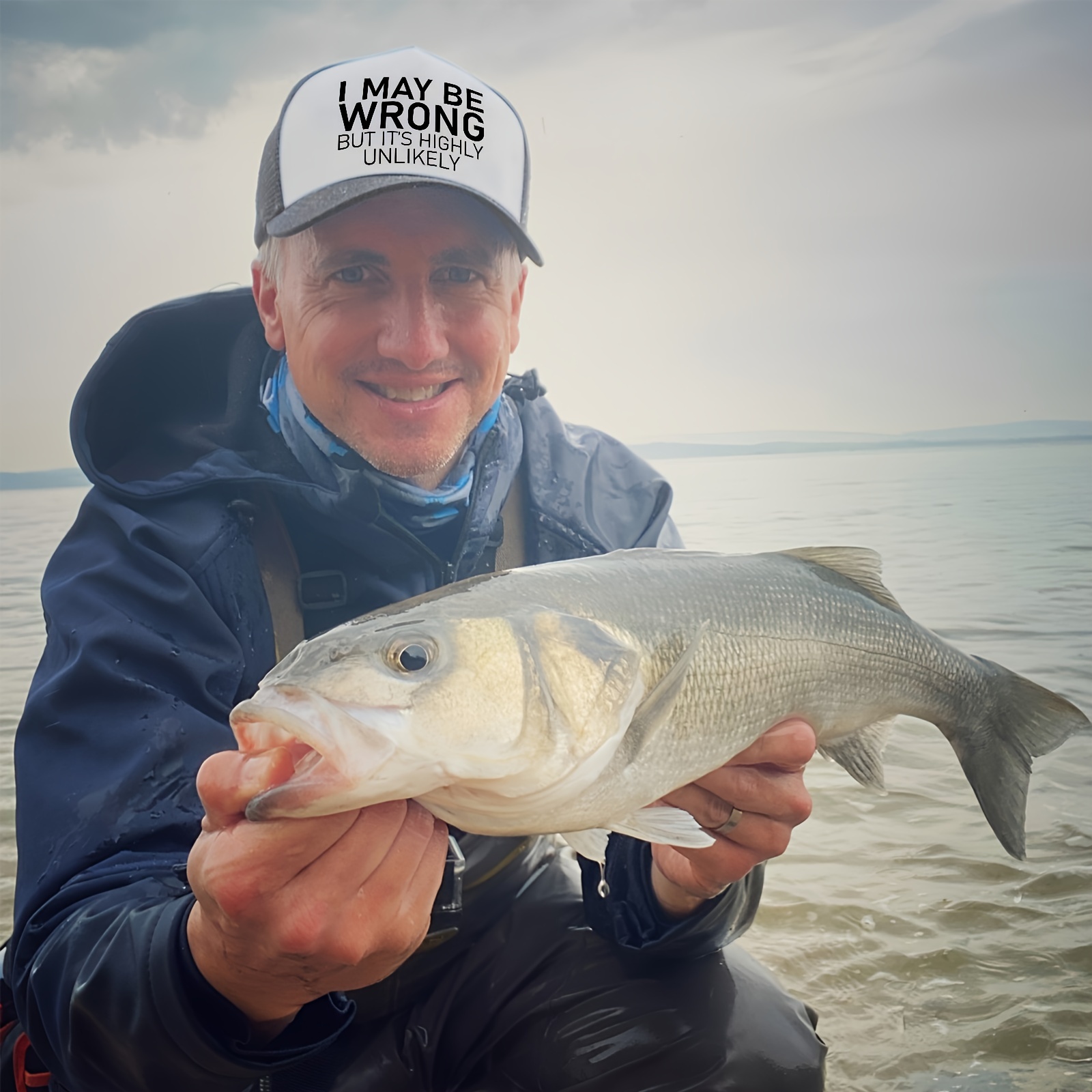 May Wrong 's Highly Unlikely' Outdoor Fishing Hat - Temu