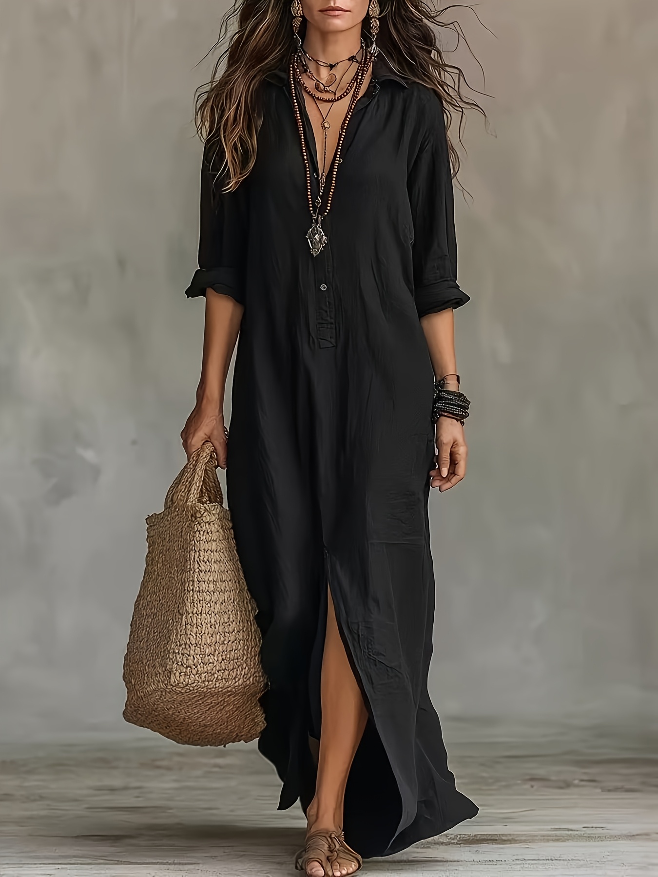 long sleeve summer dresses casual Dresses