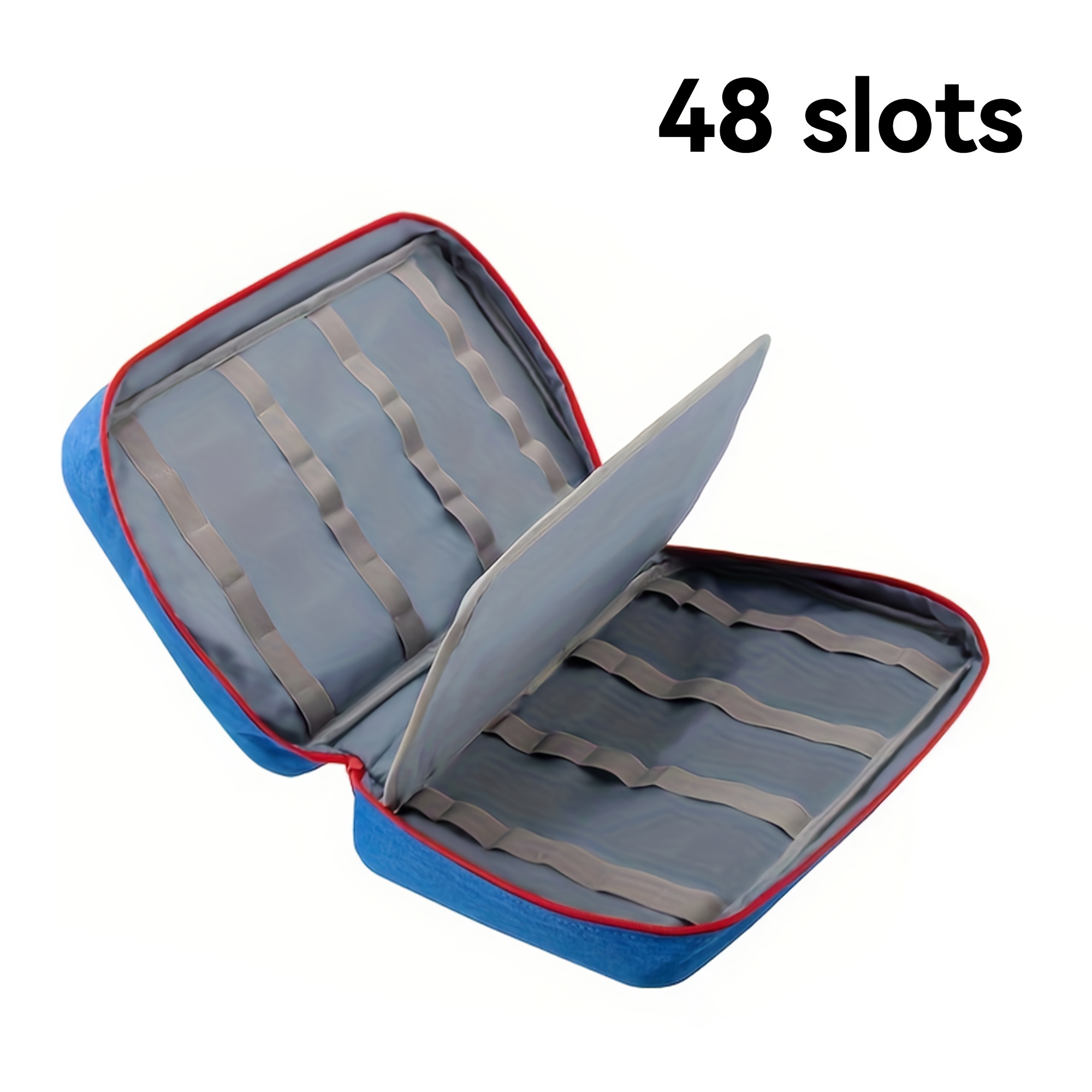Portable Carrying Case For 48 Slots Cars, Storage Case Hold 48 Cars (bag )