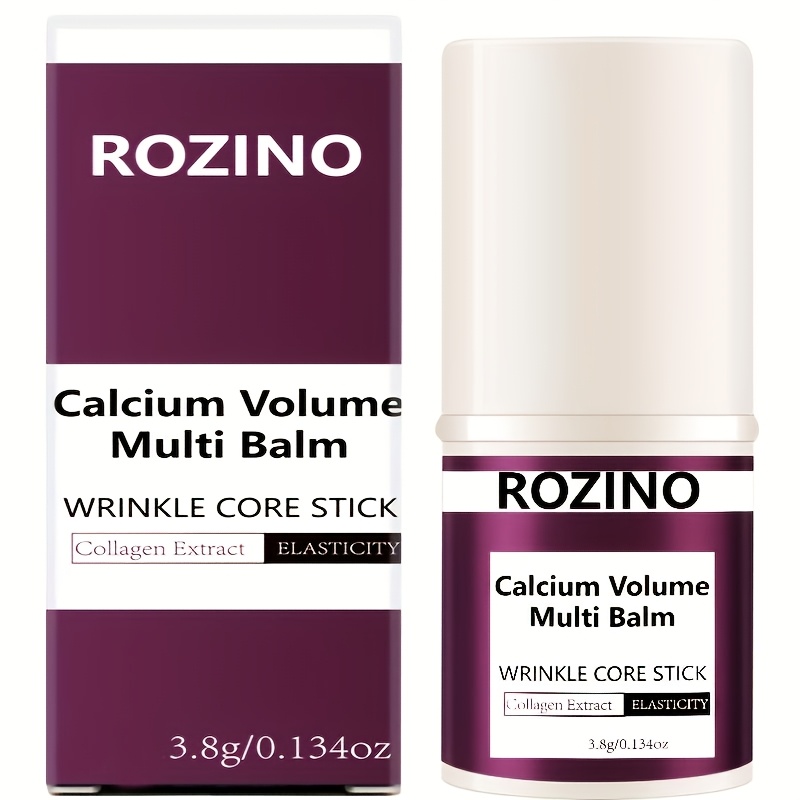 Image of 2pcs Volume Multi Balm, Wrinkles And , Lift And Firm, Korean Collagen Moisturizing Stick, Wrinkles And , Etc. For Puffy Eyes And Dark Circles, , Aging Signs, For Eye, Neck