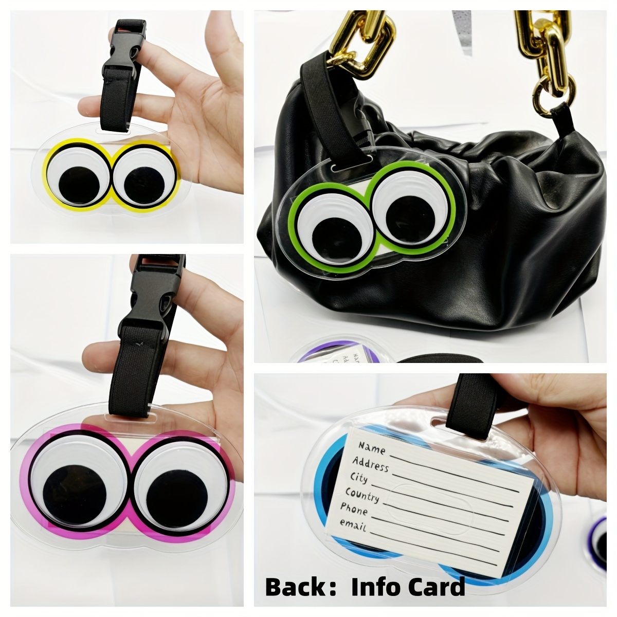 

Cute Big- Luggage Tag Hanging Tag Shopping Bag Backpack Big- Decoration Nameplate Information Plate