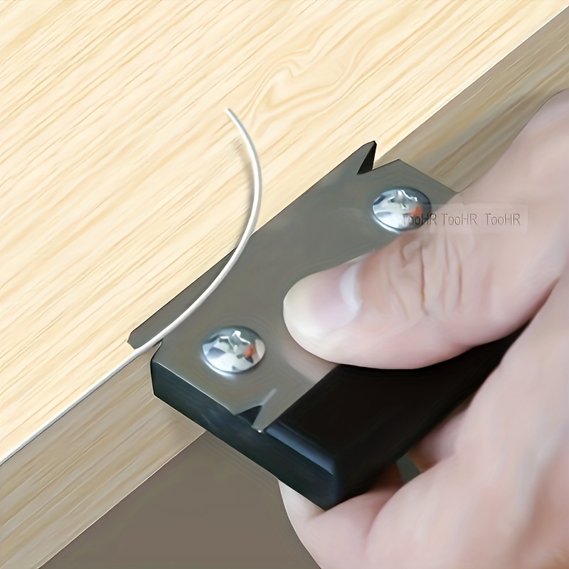 A Woodworking Edge Trimmer - No Power Required, A Home Improvement Tool For Smoothing Edges And Removing Burrs.