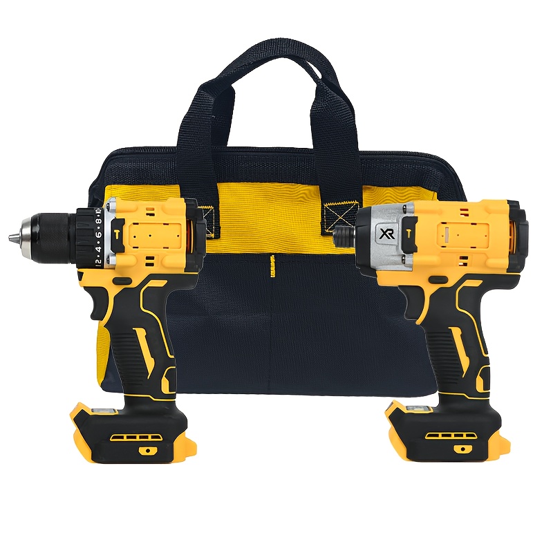 compatible with dewalt 20v cordless drill and impact driver combo kit with 2 batteries and charger for home and auto repair
