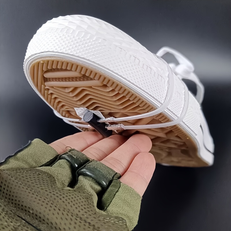 TEMU [outdoor Sports] 1 Sets Of Night Riding Shoes, With A Shiny Friction Band On The Sole, Easy To Put On And , Suitable For Outdoor Concrete,
