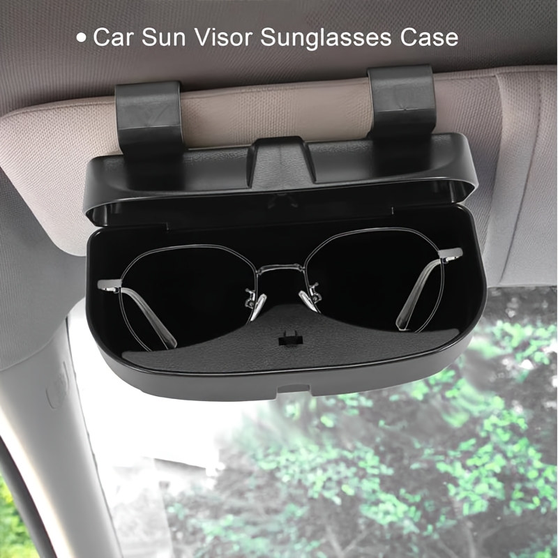Car Eyeglasses Holder Organizer, Multifunctional Sun Visor Case