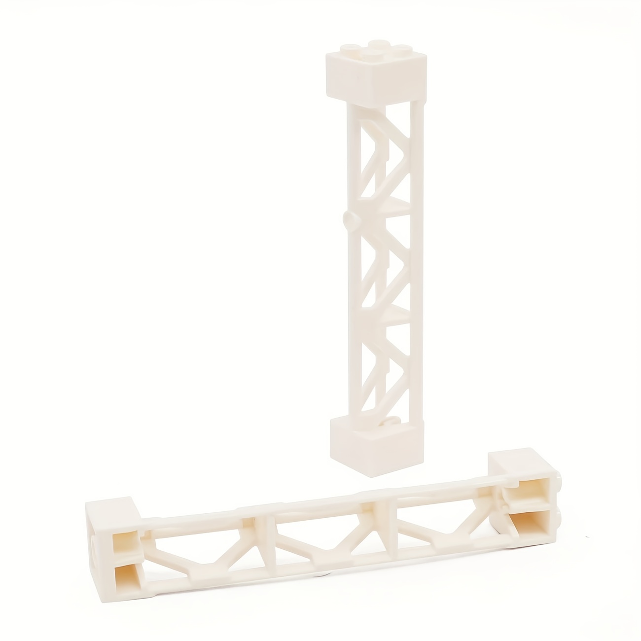 2pcs Four ABS Support Column Stand DIY Building Block Decorative Desktop Tower