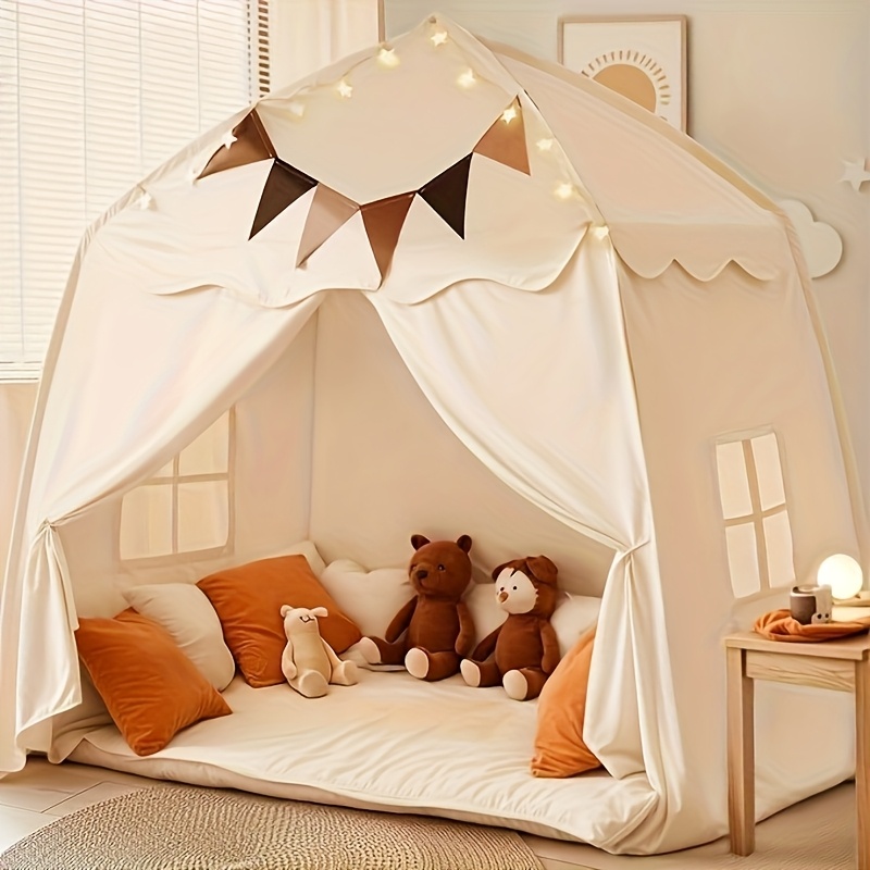 conical tent for kids suitable for indoor and outdoor play a   for boys and girls   pretend play this foldable and portable tent serves as a   for children and   a great birthday gift tent only