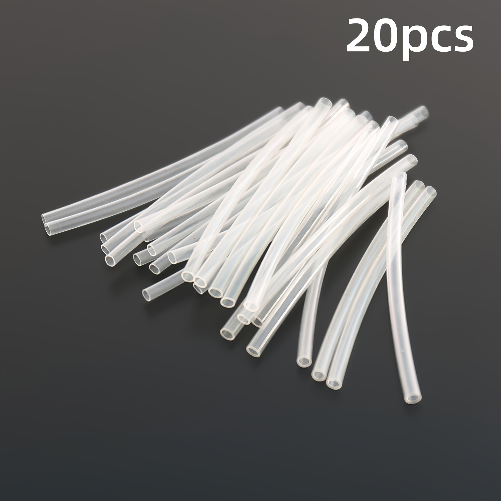 TEMU 20 piezas de termorretráctil para anzuelos de pesca de carpa, manguito de fijación para anzuelos de pesca de estilo europeo, accesorios de de