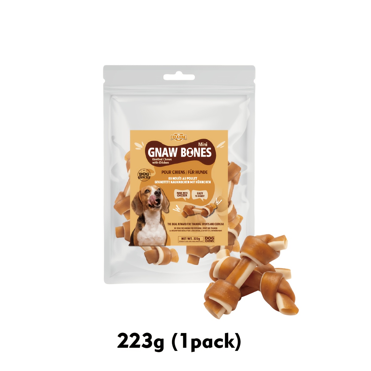 Rawhide-free Dog Chews & Snacks Real Chicken, Easy To Chew Sticks For Dogs, Dental Chewing Treats For Healthy Teeth