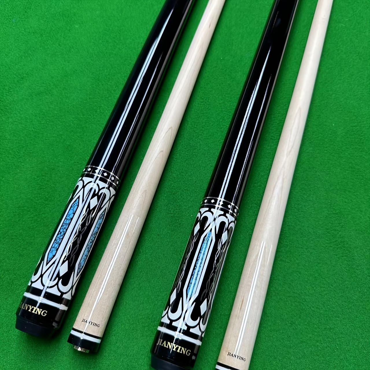 Professional Handcrafted 2 Piece Billiard Cue Stick Set 1 Piece 12 5mm ...