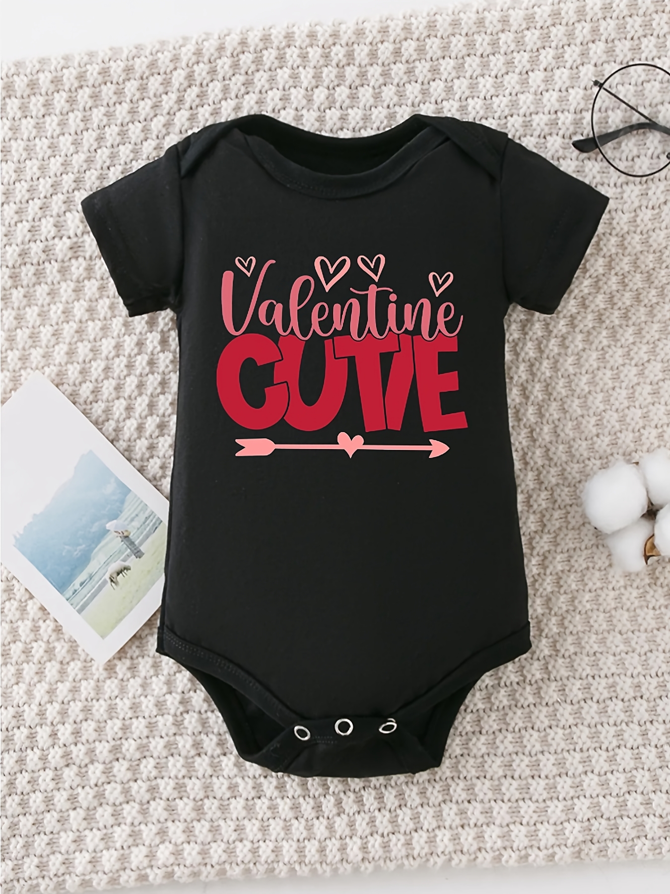 infant valentines clothes sold on Temu United States