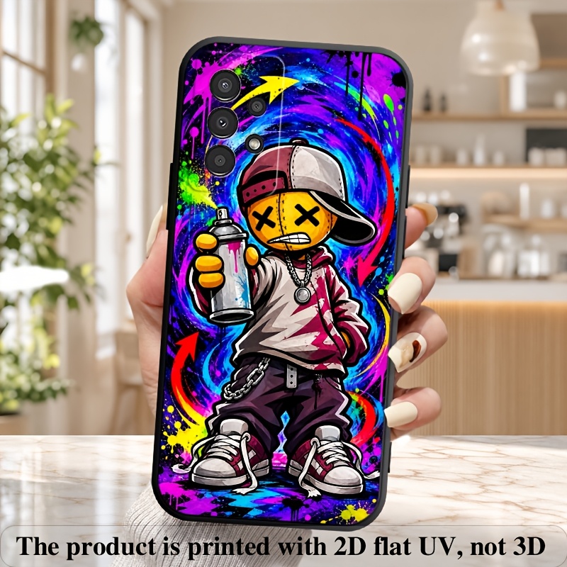 TEMU Phone Case: 2d Flat Matte Soft Phone Case For For Galaxy A04 A04s A05 A05s A06 A07 A13 A14 A15 A16 A17 A22 A23 A24 A25 A26 A32 A33 A34 A35 A36