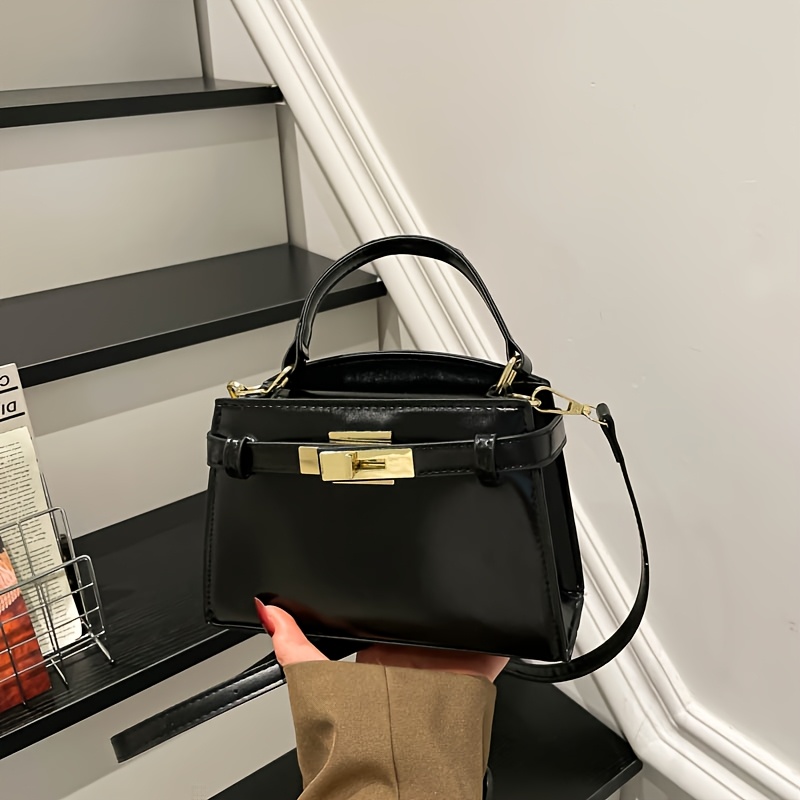 TEMU Nouveau Sac Bandoulière Tendance 2026 pour Femme, Sac à Bandoulière et à Épaule Multi-Poches avec Boucle de Quincaillerie de Haute Qualité,