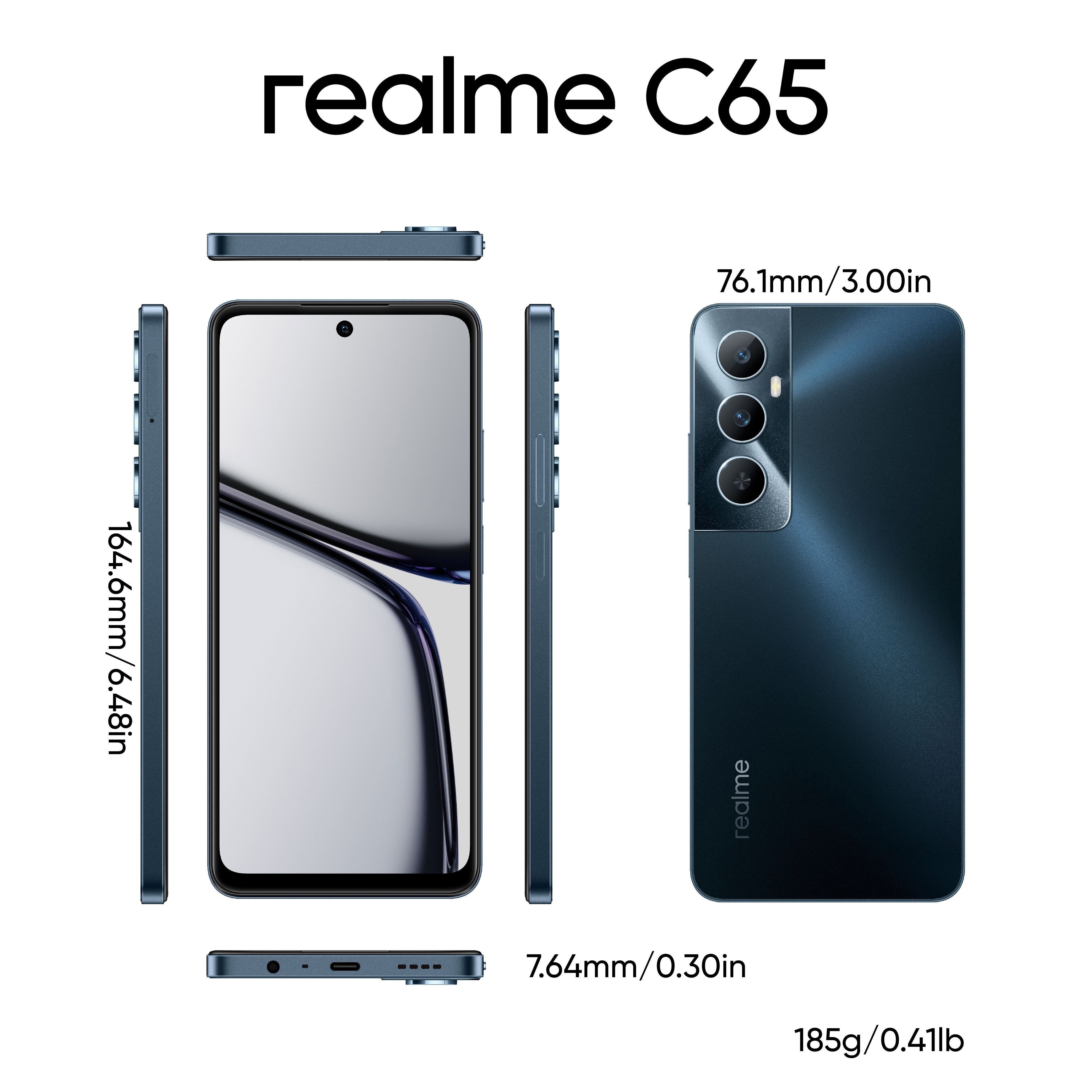 c65 unlocked cellphone 6gb+128gb version lte - Temu
