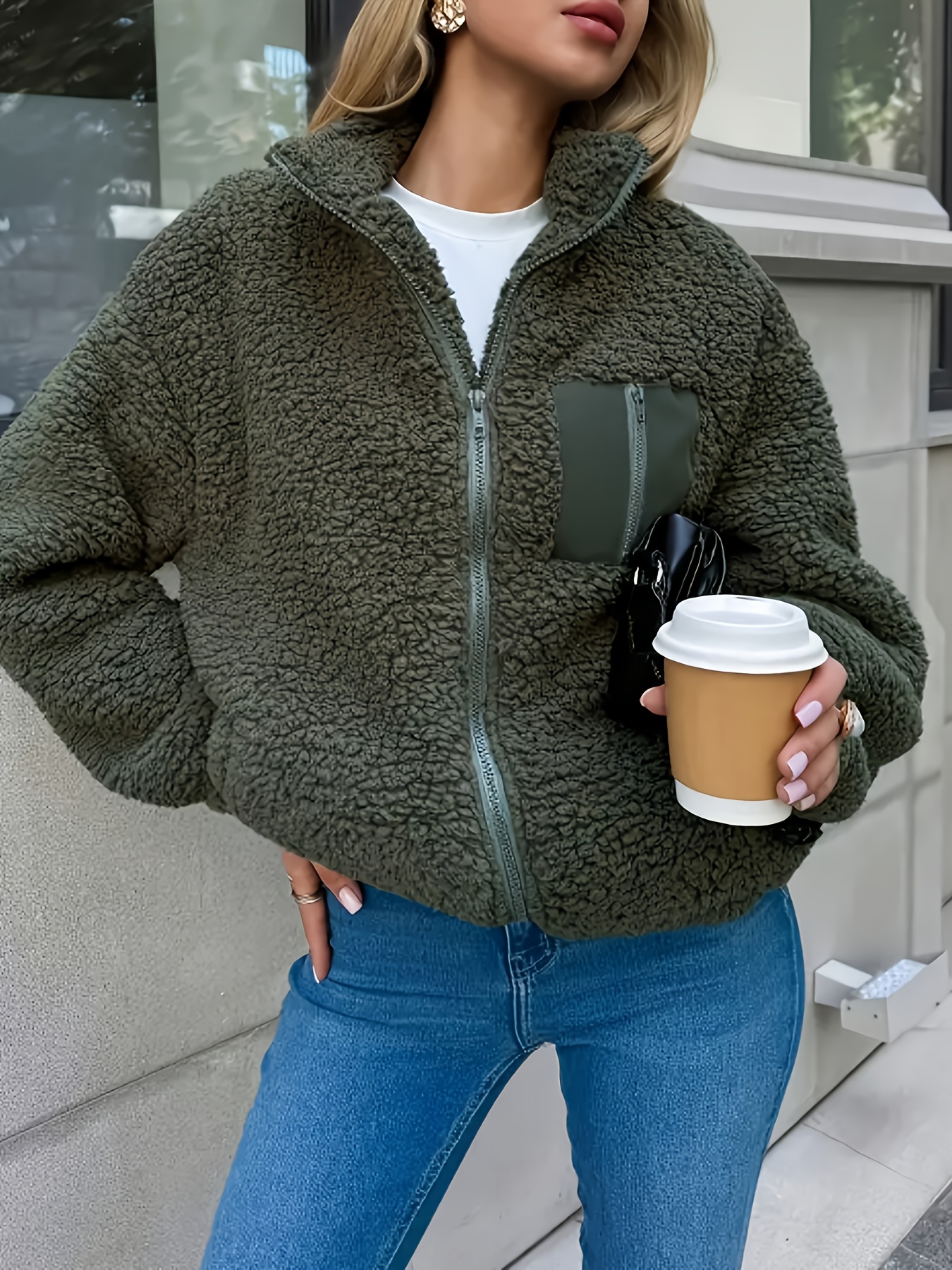 Damesvest - Zacht Fleece, Warme Winterjas - Van Halen Mode Damesvest - Zacht Fleece, Warme Winterjas - Van Halen Mode