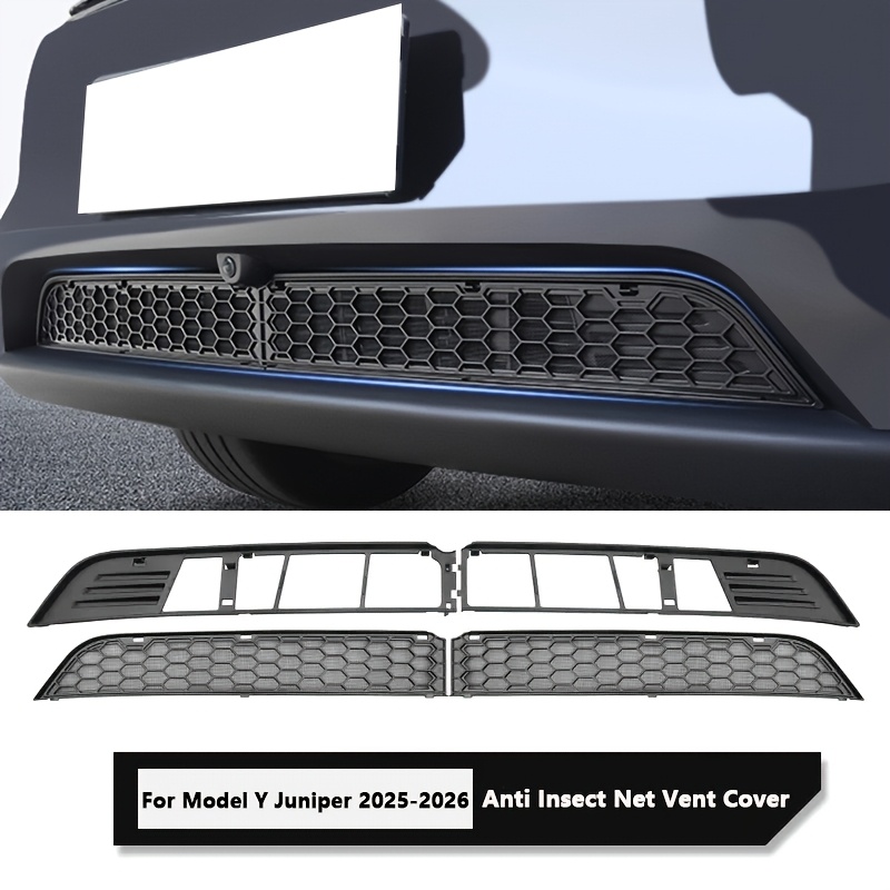 TEMU For /launch Edition 2025-2026 Models Car Lower Bumper Insect Net Ventilation Cover Front Grill Mesh Cover Intake Vent Grill Protector Car