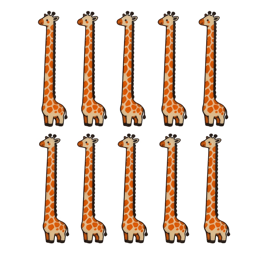 TEMU Set da 10 segnalibri con stampati in 3D, segnapagine a forma di animale per la , regalo per studenti, insegnanti e dei libri