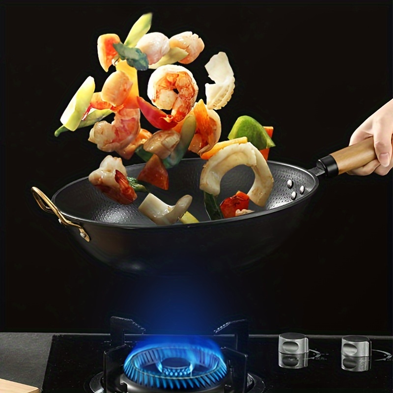 one flat bottomed frying pan suitable frying rice grilling Temu