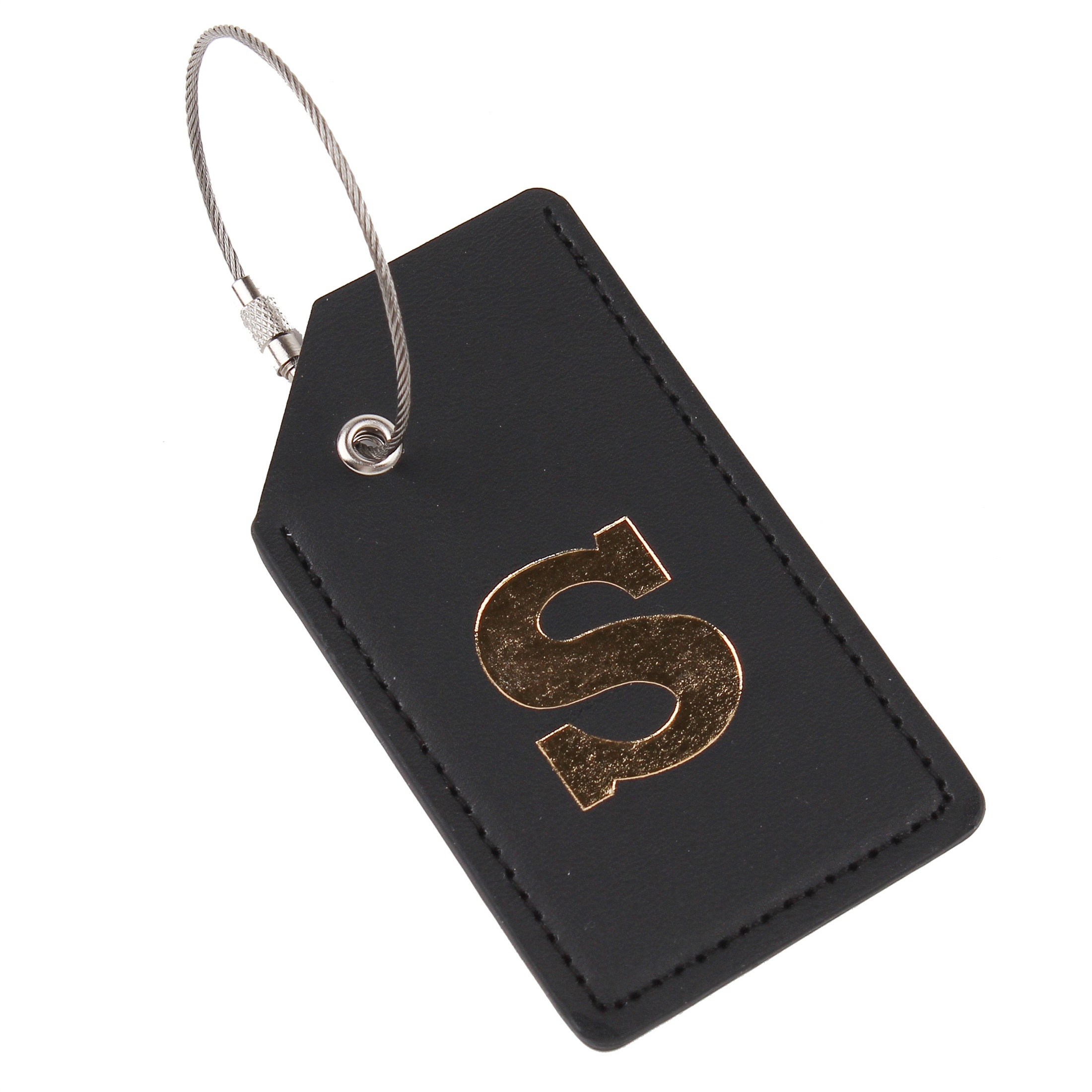 Image of Fashion Lightweight Suitable For Flying Travel Back To School Easy Style Trendy Style Solid Color Student Women Men Vacation Anti-theft Hot Letter Luggage Tag