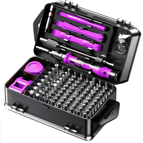 117 in 1 small precision screwdriver set magnetic repair tool kit with torx triwing bits multi bit screw driver screwdriver set and small screwdriver kit for electronics repair pc laptop glasses tablet iphone macbook