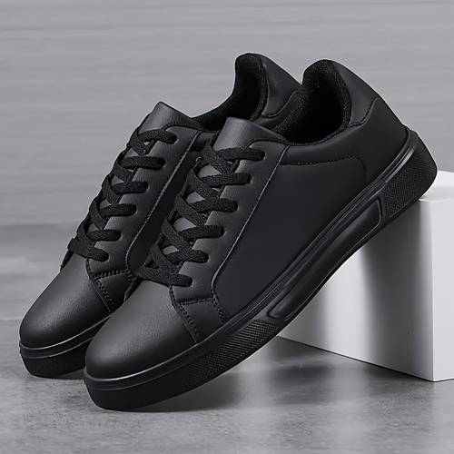 mens sneakers lightweight soft sole low top lace up casual shoes