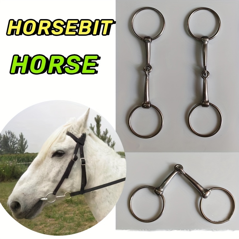 

Horse Bit, O-shaped Horse Bit. Equestrian Use