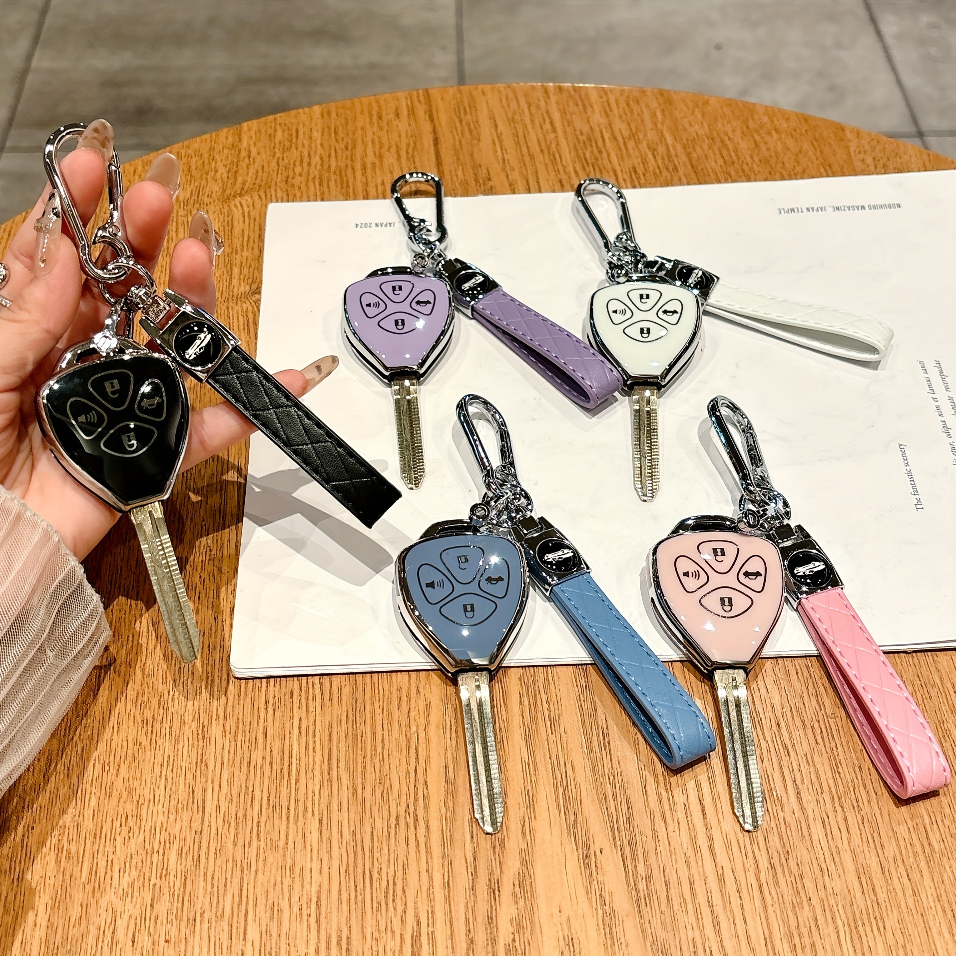 Porte-clés Voiture Lamborghini - Trousseau Anti-perte Design Logo, Cadeau Pour Fans De Sport Auto