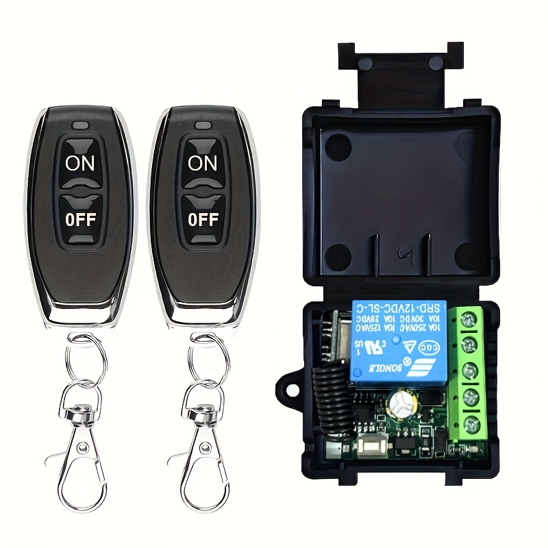 433mhz evrensel kablosuz uzaktan kumanda anahtarı 12v 1ch - Temu