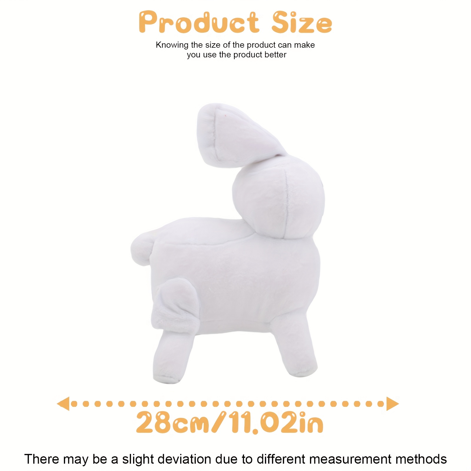 jackcat 11in white plush toy soft anime - Temu Bahrain