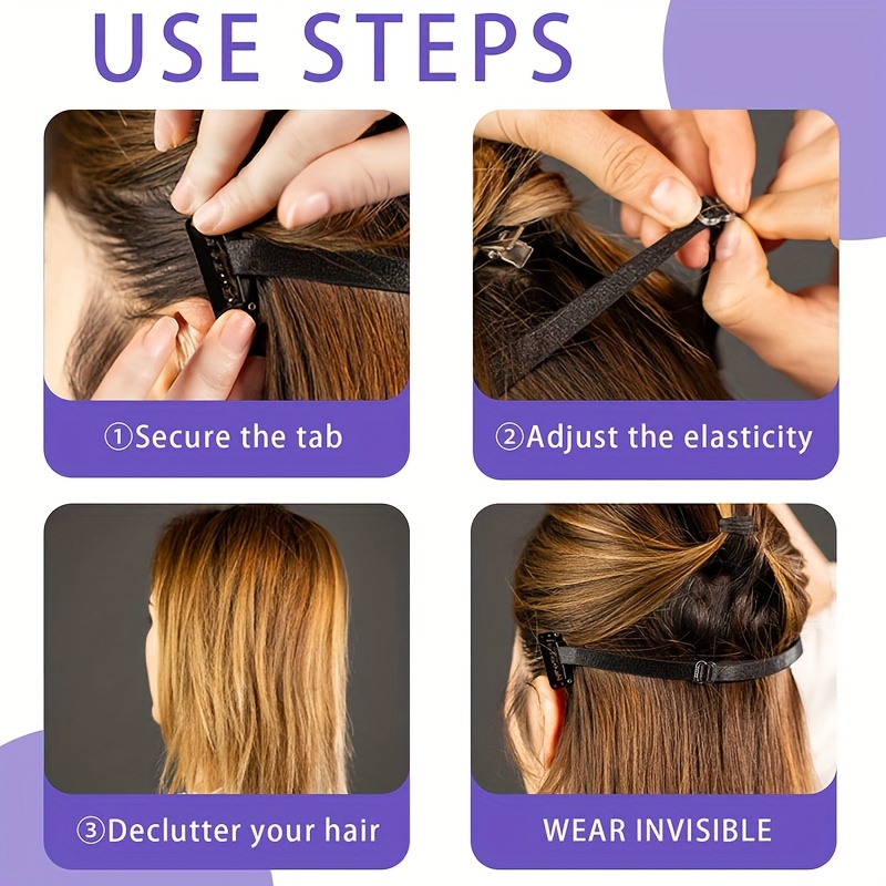 Comfortable Invisible Face Lift Band with Hair Clip