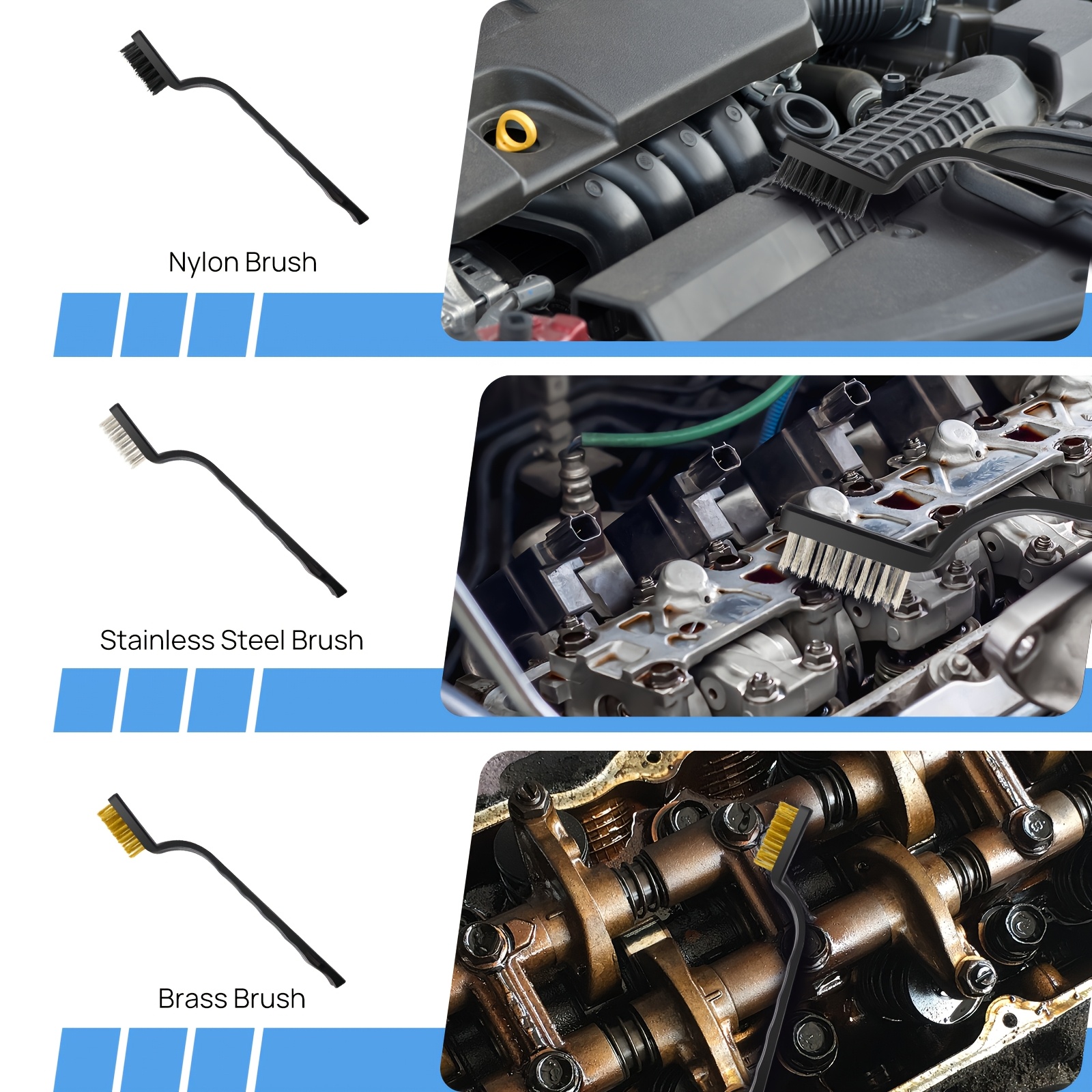 29pcs Car Cleaning Kit with Multi-Purpose Drill Brush Set