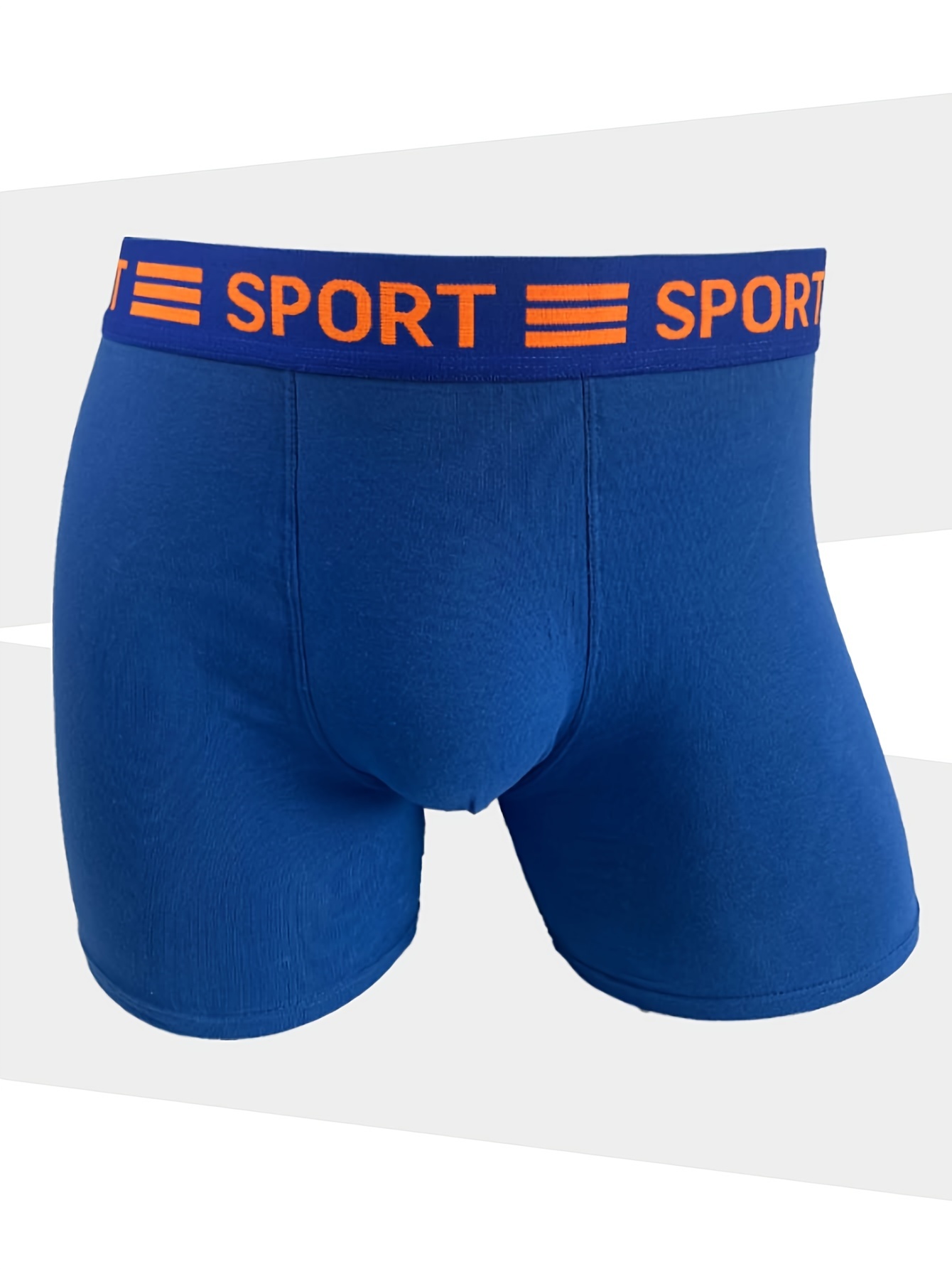 1-Pack Men'S Boxer Briefs - Minimalist Everyday Underwear, Soft Stretch Fabric, Everyday & Formal Wear - Bulk Pack for Convenience - Compatible with Standard Boxer Briefs, Comfortable Undergarments, Simple Design, Breathable Material, Multipack Undergarments, Daily Essentials