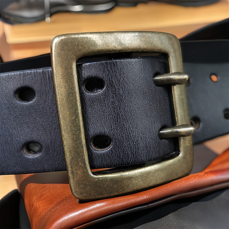 Men's Cowhide Belt Classic Formal Style Great Gift