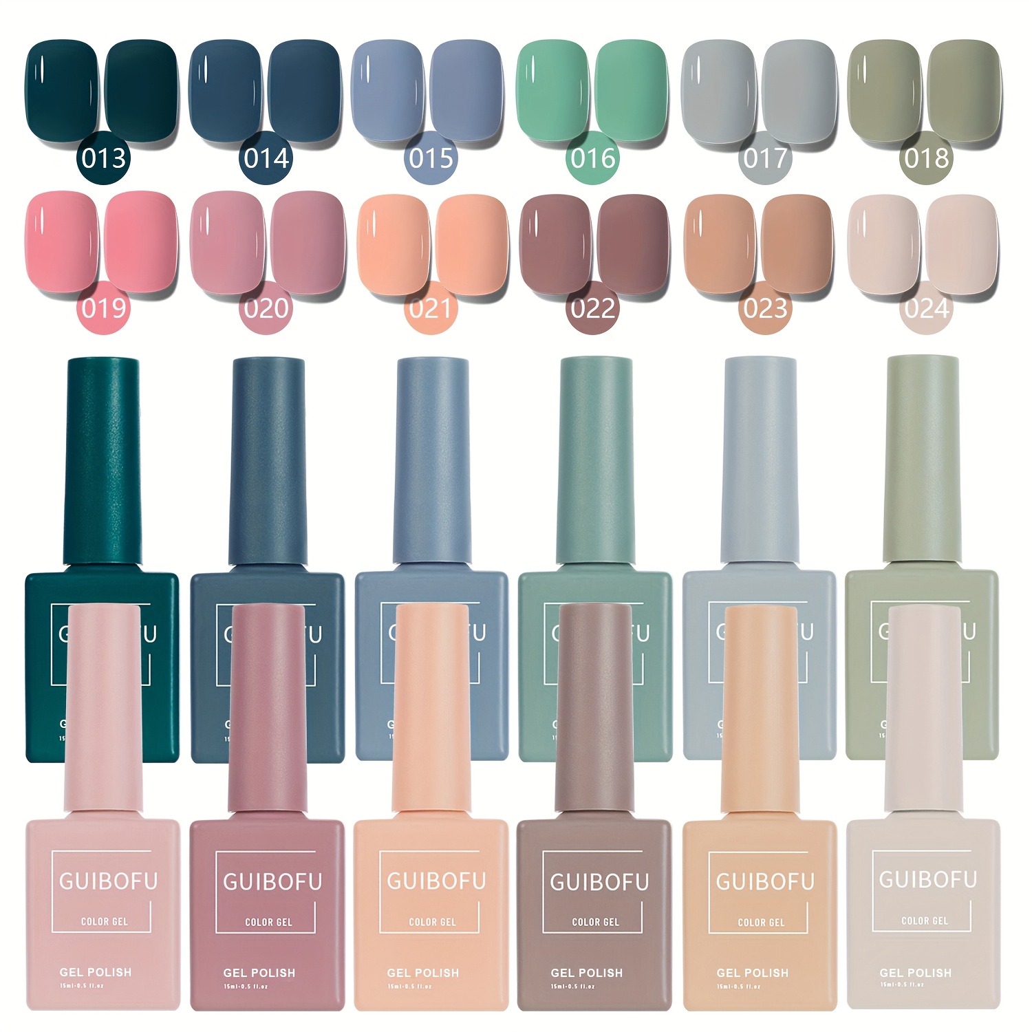 set 12pcs 15ml gel nail polish featuring a 120 - Temu Germany