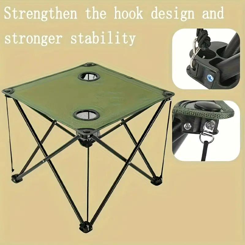 1 teiliger camping klapptisch 4 farboptionen leichter