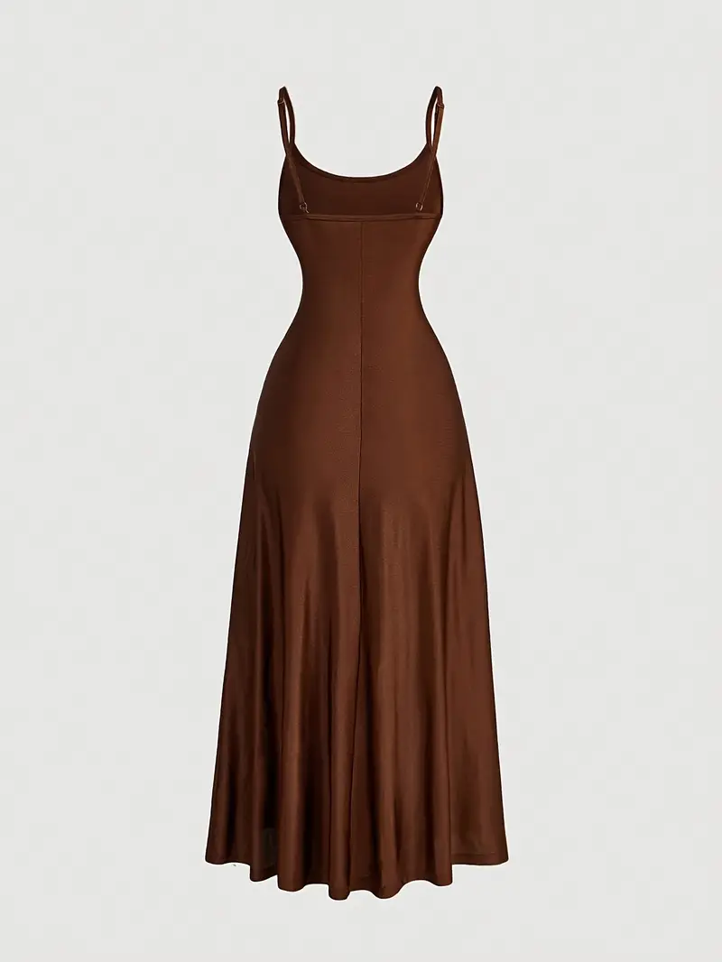 womens solid color spaghetti strap dress semi formal dress - Temu Oman womens solid color spaghetti strap dress semi formal dress - Temu Oman