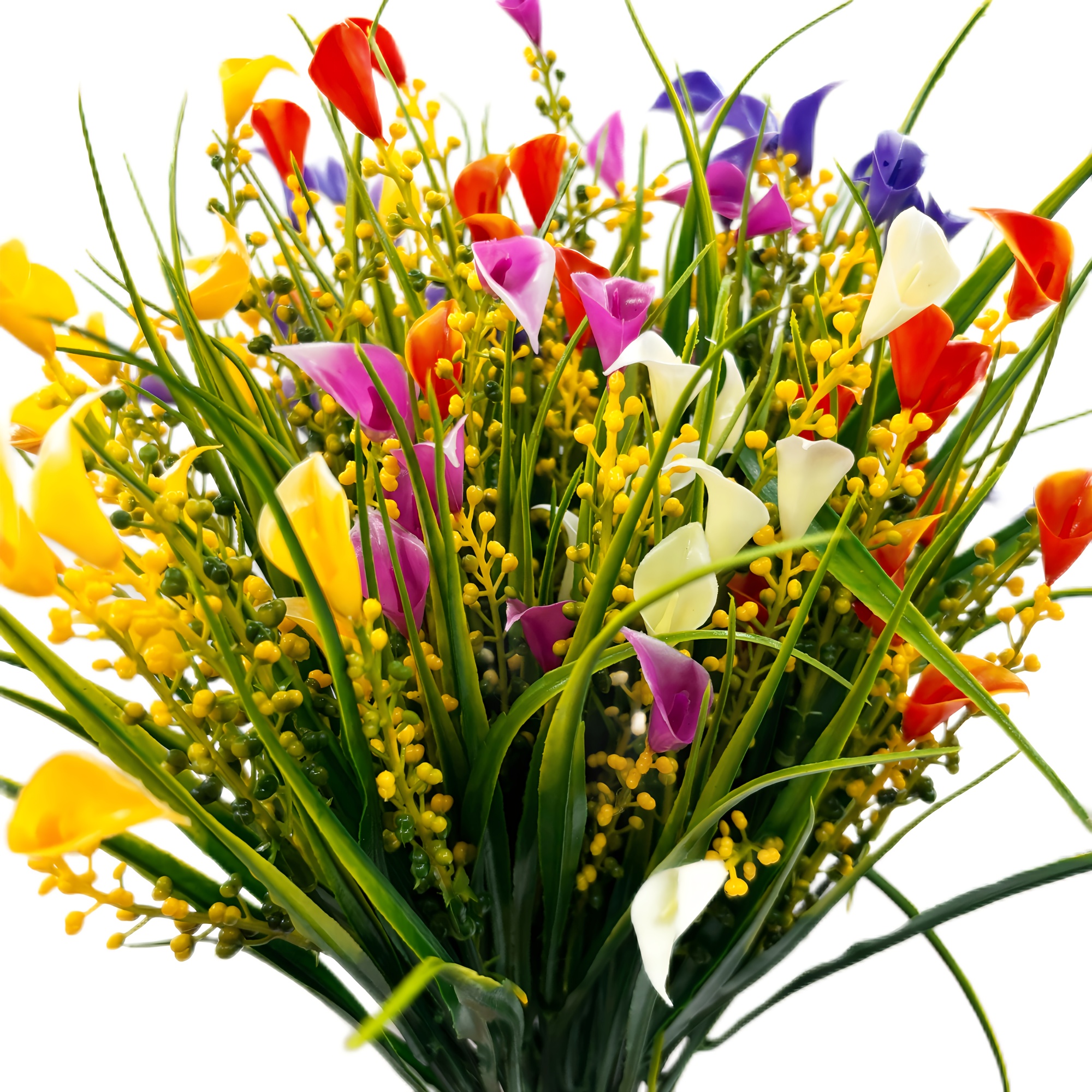 5 bndel knstliche blumen auenbereich falsche pflanzen - Temu Germany