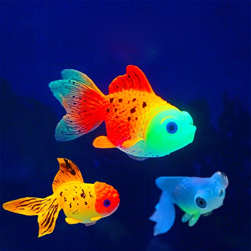 9pcs Artificial Aquarium Fishes Plastic Fish Realistic Artificial Moving  Floating Orange Goldfish Fish Ornament Decorations Fish Tank - Pet Supplies  - Temu