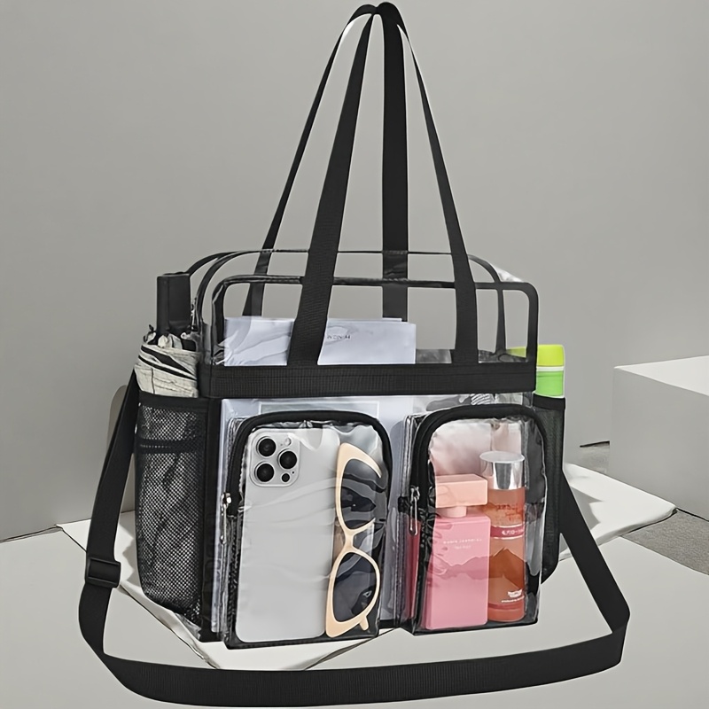 3 Pockets Lrge Cler Bg For Stdium Events With 2 Kuwit | Ubuy