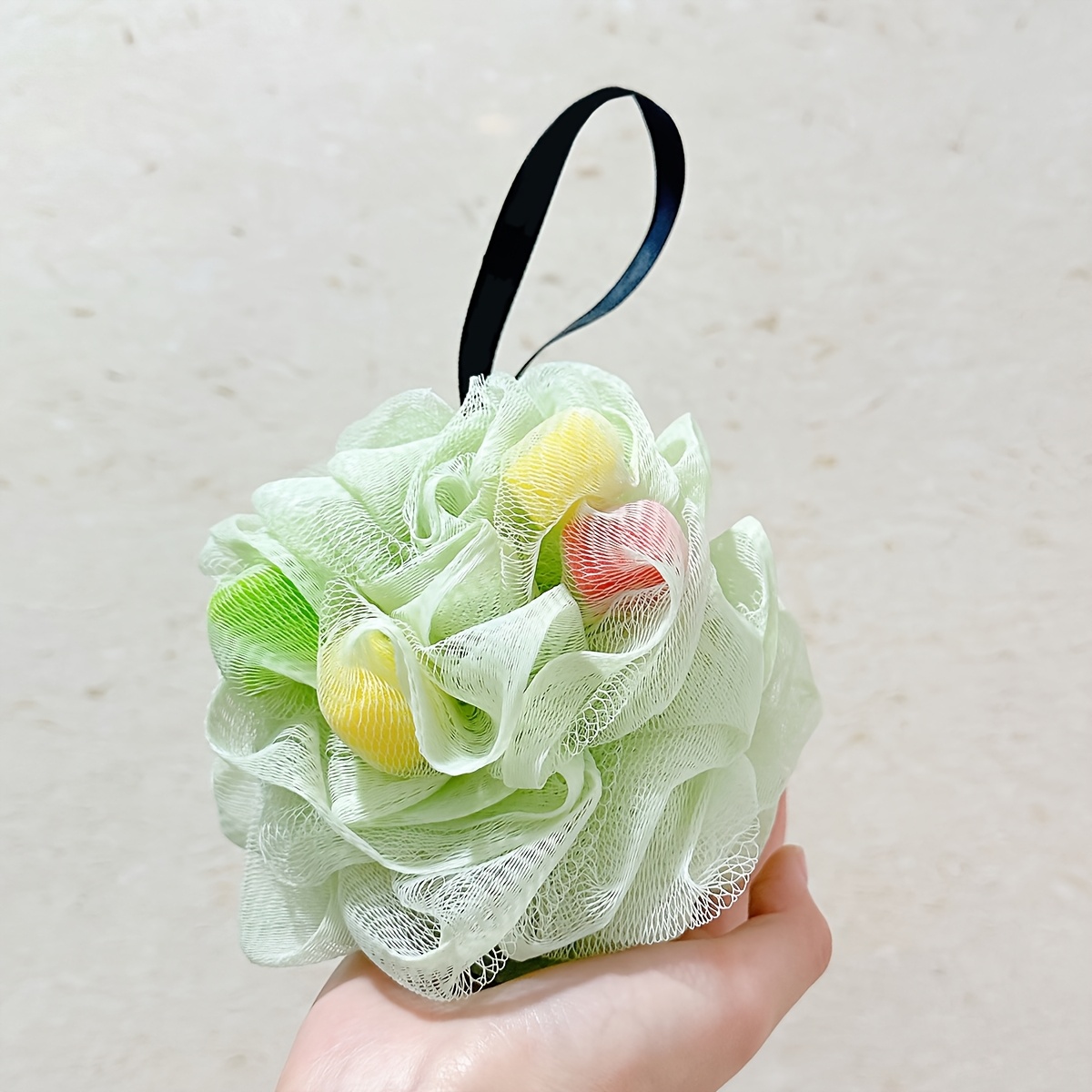Large Soft Rubbing Bath Sponge Ball for Gentle Cleansing