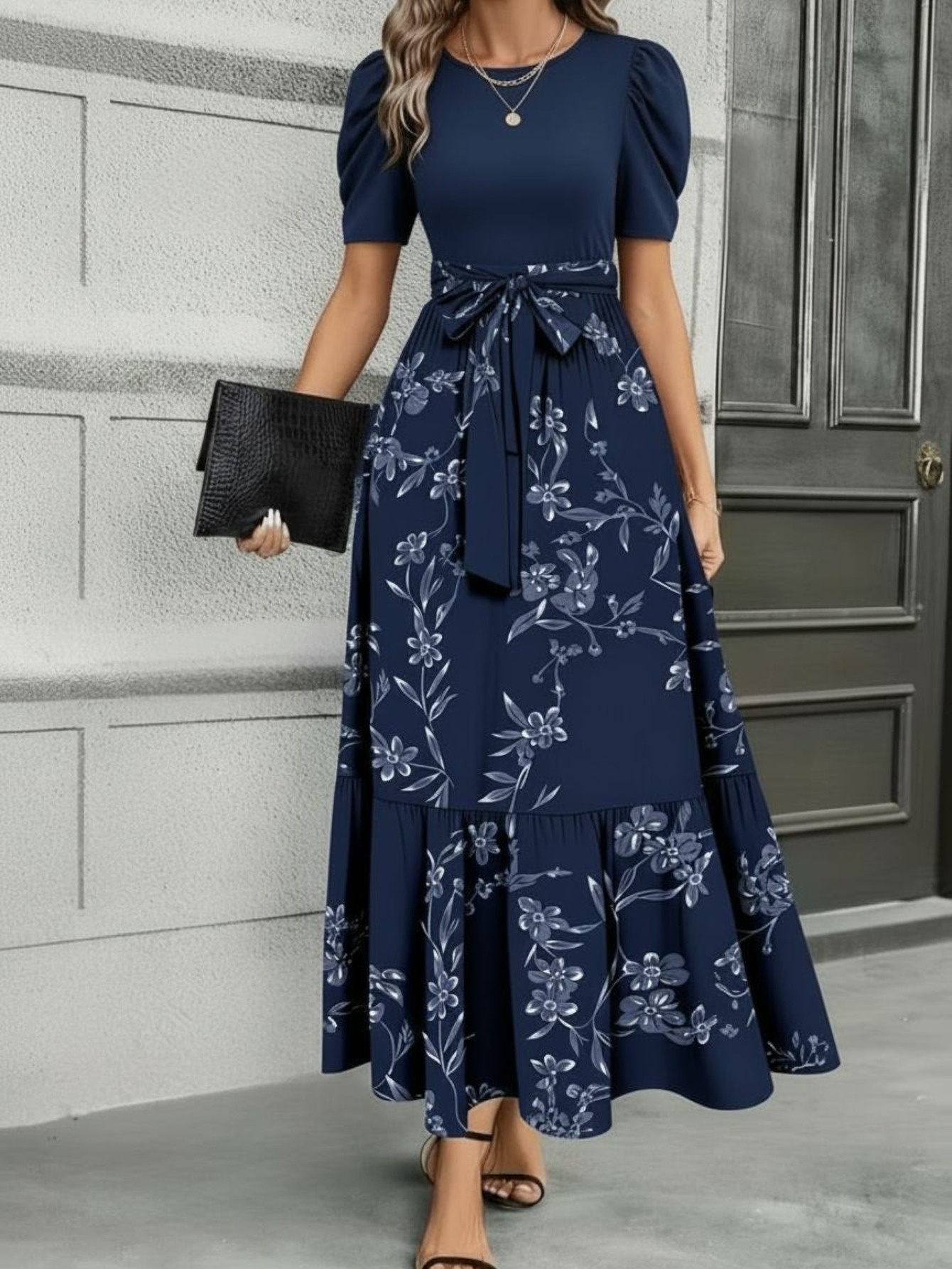 wedding guest dresses brown Amazon.com: GORGLITTER Women's Open Backless Wedding Guest Dress Ruch  Sleeveless Ribbed Bodycon Halter Maxi Dresses Brown Small : Clothing, Shoes  & Jewelry
