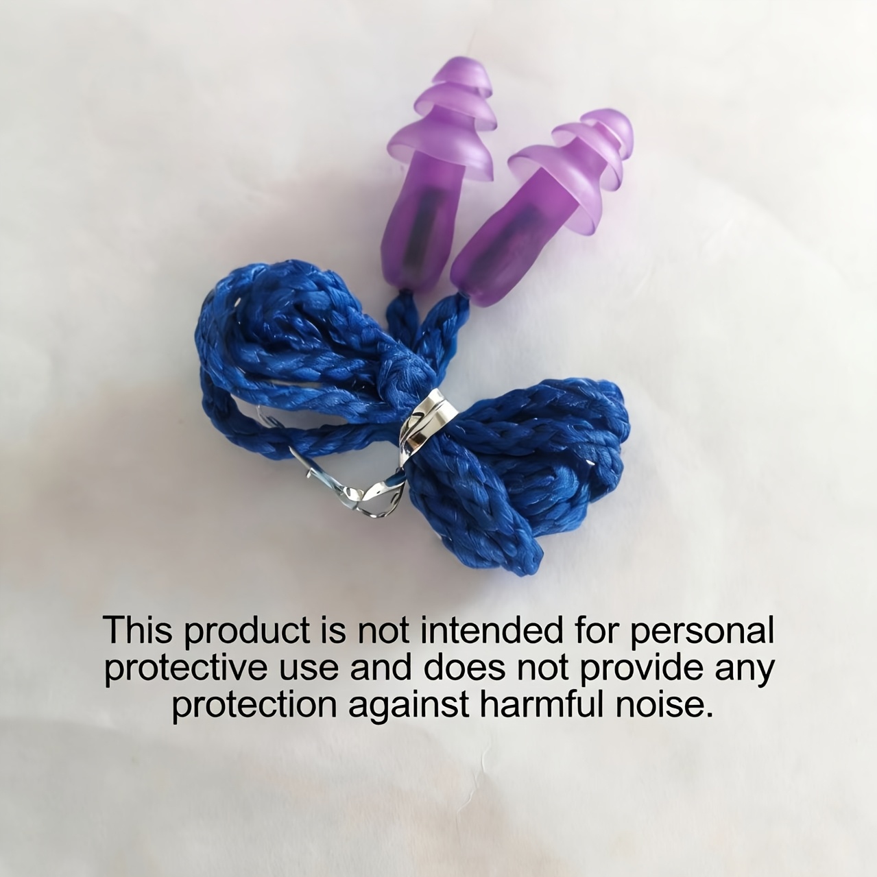 10 Pairs of Swimming Earplugs with Strings, Bagged for Convenience
