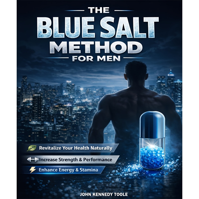The Simple Blue Salt Trick for Men Over 30: A Natural, No-Pills Method to Boost Testosterone, Energy, Confidence, and Performance -Gentle Daily Rituals for Lasting Vitality
