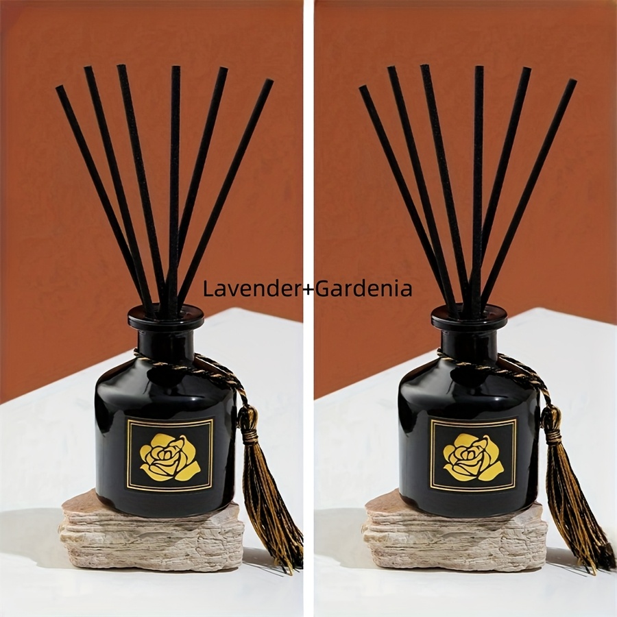 TEMU A Set Of 2 Air Fresheners With 2 Fragrance Combinations, Featuring Reed .